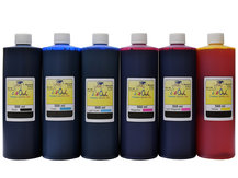 6x500ml FADE RESISTANT Dye Ink for EPSON